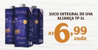 Bahamas Supermercados SUCO INTEGRAL DE UVA ALIANÇA TP 1L oferta