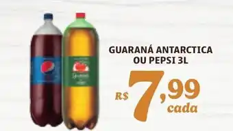 Bahamas Supermercados GUARANÁ ANTARCTICA OU PEPSI 3L oferta