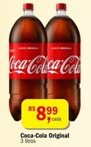 Ultrabox Coca-Cola Original 3 litros oferta