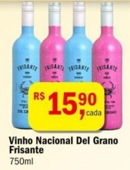 Ultrabox Vinho Nacional Del Grano Frisante 750ml oferta