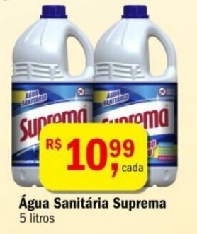 Ultrabox Água Sanitária Suprema 5 litros oferta