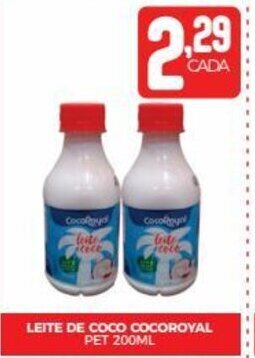 Fort Atacadista LEITE DE COCO COCOROYAL PET 200ML oferta