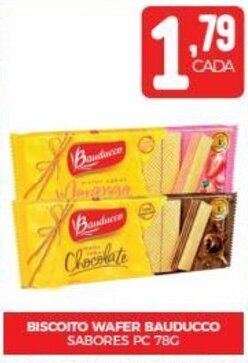 Fort Atacadista BISCOITO WAFER BAUDUCCO SABORES PC 78G oferta