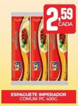 Fort Atacadista ESPAGUETE IMPERADOR COMUM PC 400G oferta
