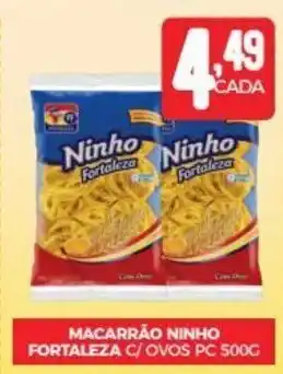 Fort Atacadista MACARRÃO NINHO FORTALEZA C/ OVOS PC 500G oferta