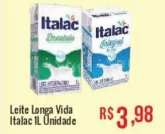Mart Minas Leite Longa Vida Italac 1L Unidade oferta