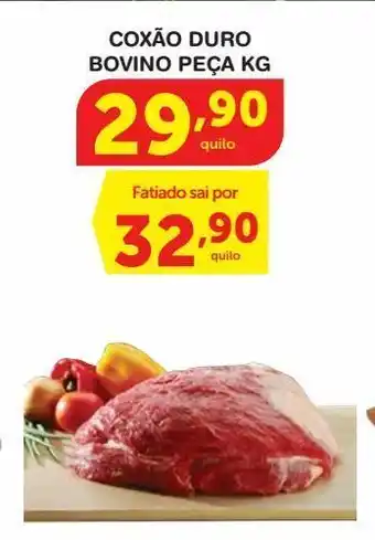 Roldão Coxão duro bovino peça kg oferta