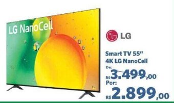 Sam's Club Smart TV 55" 4K LG NanoCell oferta