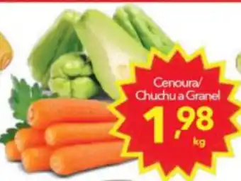 Cenoura / Chuchu a granel 1kg