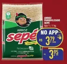 Mercantil Rodrigues Arroz parboilizado sepé tipo 1 / 1 kg oferta