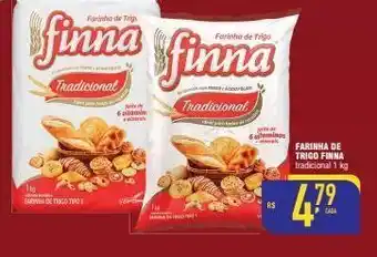 Mercantil Rodrigues Farinha de trigo finna tradicional 1 kg oferta
