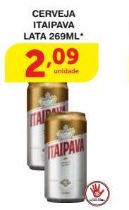 Roldão Cerveja itaipava lata 269ml* oferta