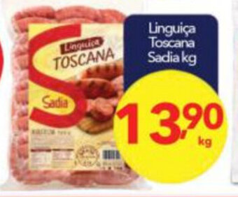 Lopes Supermercados Linguica Toscana Sadia 1kg oferta