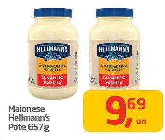 Tenda Atacado Maionese Hellmann's Pote 657g oferta