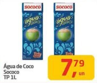 Tenda Atacado Água de Coco Sococo TP 1L oferta