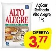 Cercadão Açúcar Refinado Alto Alegre 1kg oferta