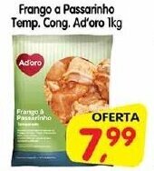 Cercadão Frango a Passarinho Temp. Cong. Ad'oro lkg oferta