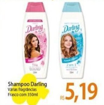 Ncm Shampoo Darling : SHAMPOO DARLING CERAMIDAS FRASCO 350ML – PZWK