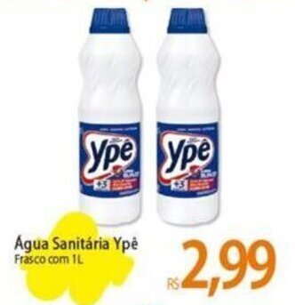 Atacadão Água Sanitária Ypê Frasco com 1L oferta