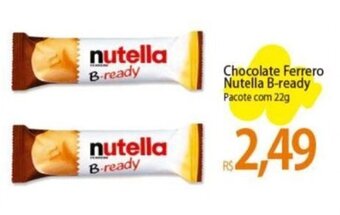 Atacadão Chocolate Ferrero Nutella B-ready Pacote com 22g oferta