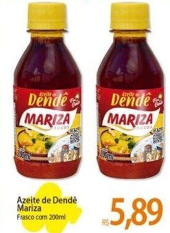 Atacadão Azeite de Dendê Mariza Frasco com 200ml oferta