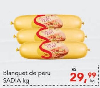 Cometa Supermercados Blanquet de peru SADIA kg oferta