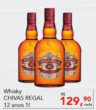 Cometa Supermercados Whisky CHIVAS REGAL 12 anos 11 oferta