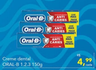 Creme dental ORAL-B 1.2.3 150g