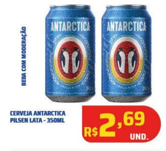 Tatico CERVEJA ANTARCTICA PILSEN LATA - 350ML oferta