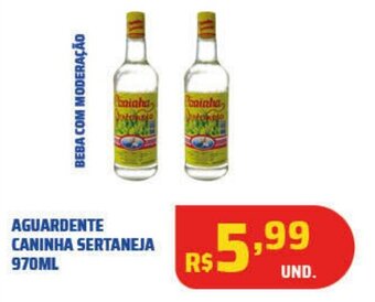 AGUARDENTE CANINHA SERTANEJA 970ML