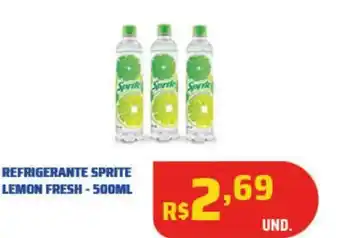 Tatico REFRIGERANTE SPRITE LEMON FRESH-500ML oferta