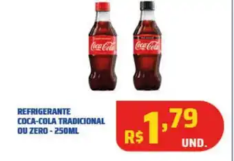 Tatico REFRIGERANTE COCA-COLA TRADICIONAL OU ZERO-250ML oferta