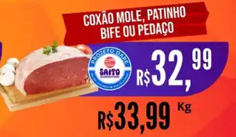 COXÃO MOLE, PATINHO BIFE OU PEDAÇO Kg