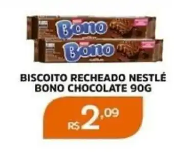 Pinheiro Supermercado BISCOITO RECHEADO NESTLÉ BONO CHOCOLATE 90G oferta