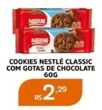 Pinheiro Supermercado COOKIES NESTLÉ CLASSIC COM GOTAS DE CHOCOLATE 60G oferta