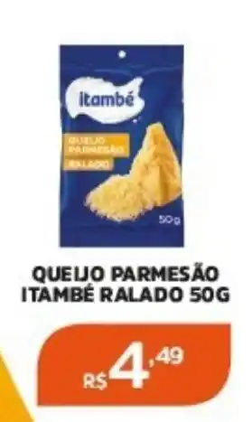 Pinheiro Supermercado QUEIJO PARMESÃO ITAMBÉ RALADO 50G oferta