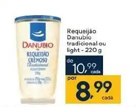 Requeijão Danubio tradicional ou light - 220 g