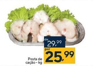Coop Posta de cação - kg oferta