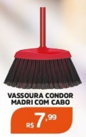 Pinheiro Supermercado VASSOURA CONDOR MADRI COM CABO oferta