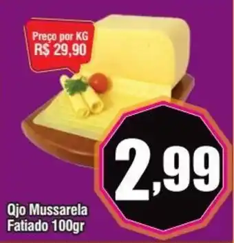 Qjo Mussarela Fatiado 100gr