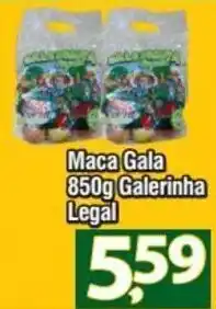 Rede Plus Supermercados Maca Gala 850g Galerinha Legal oferta