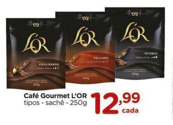 Café Gourmet L'OR tipos - sachê - 250g