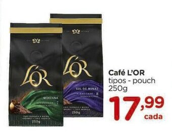 Carrefour Café L'OR tipos - pouch 250g oferta