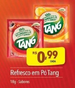 Supermercados Condor Refresco em Pó Tang 18g-Sabores oferta