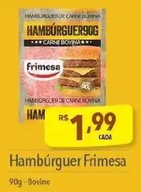 Supermercados Condor Hambúrguer Frimesa 90g - Bovino oferta