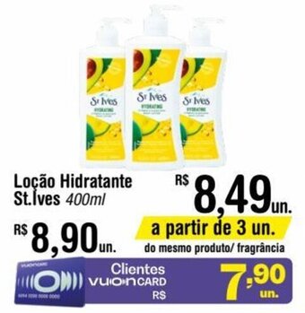 Fort Atacadista Loção Hidratante St.ives 400ml oferta