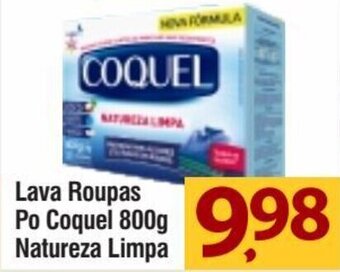 Lava Roupas Po Coquel 800g Natureza Limpa