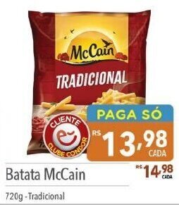 Supermercados Condor Batata McCain 720g -Tradicional oferta