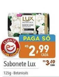 Supermercados Condor Sabonete Lux 125g - Botanicals oferta
