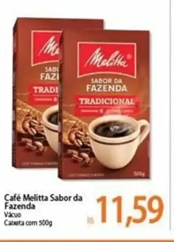 Atacadão Cafe Melitta Sabos da Fazenda 500g oferta